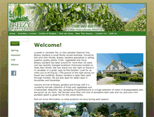 Tablet Screenshot of breezygardens.com